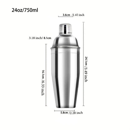 Stainless Steel Cocktail Shaker