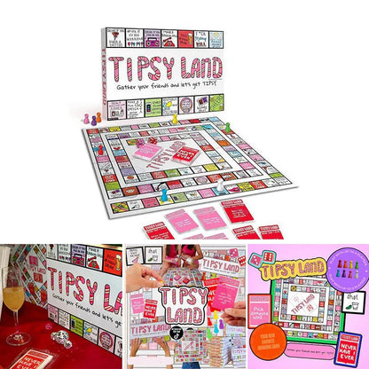 Land of Tipsy Board Game
