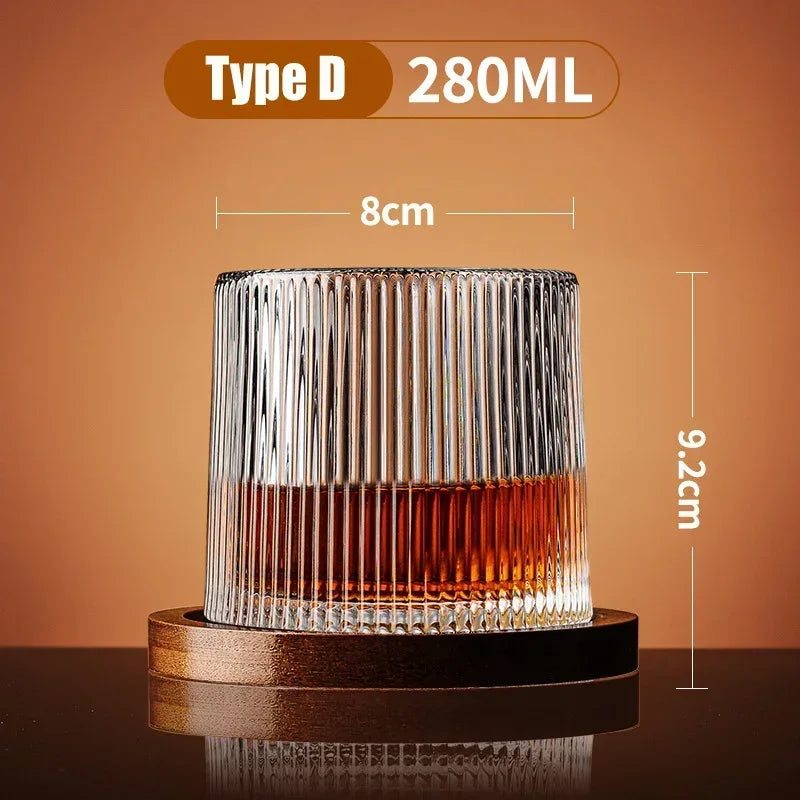 Whiskey Glass Crystal Classical Tumbler
