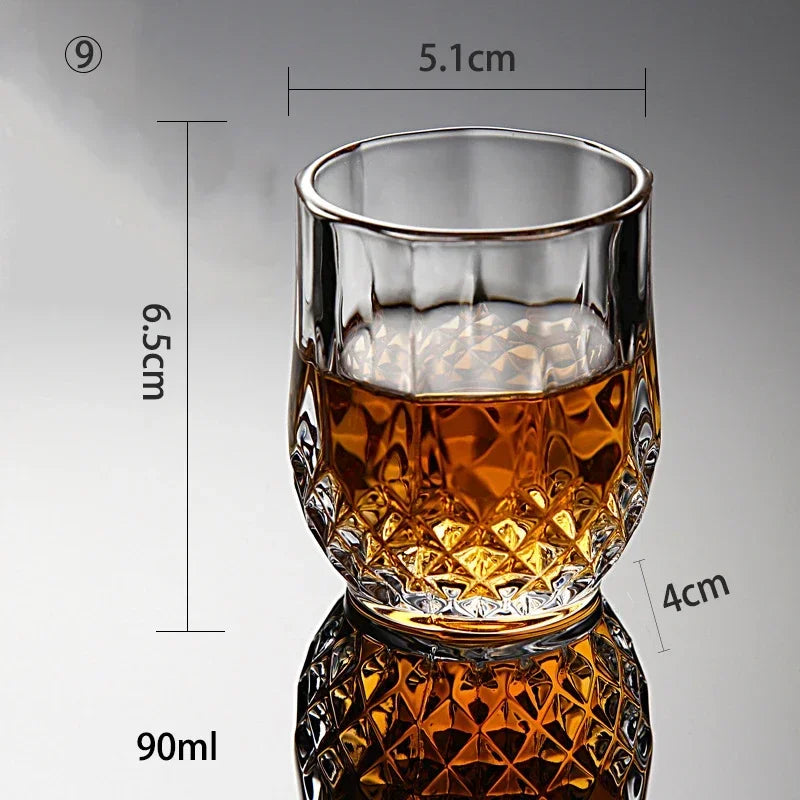 Crystal Cup Shot Glasses