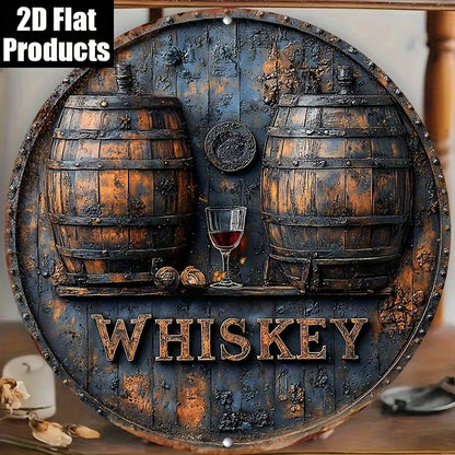 Retro Whisky Barrel Sign