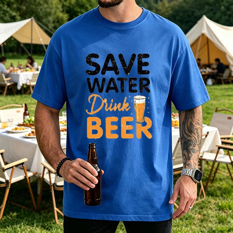 Drink Beer Men's T-Shirt