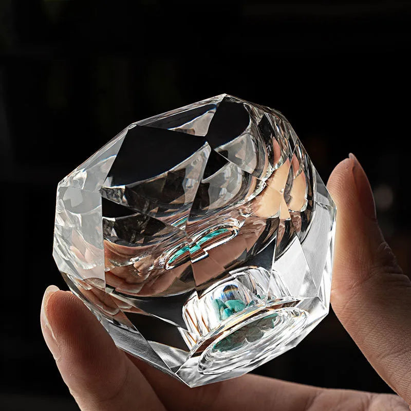Shot Glasses Diamond Crystal Glass