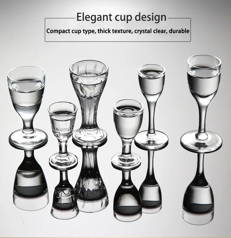 Crystal Cup Shot Glasses