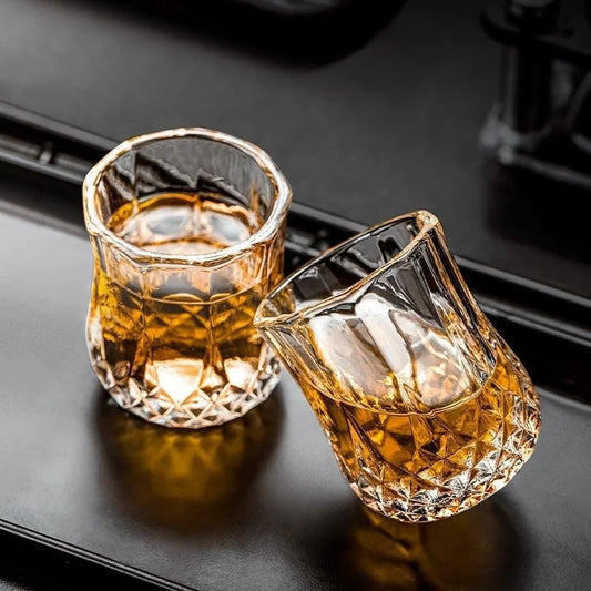 6Pcs Whiskey Glass Shot Cup