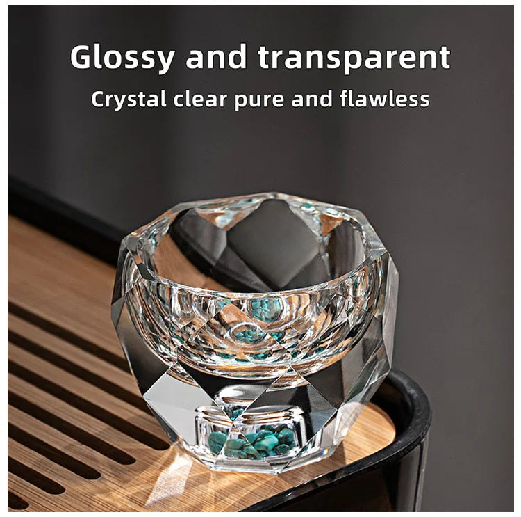 Shot Glasses Diamond Crystal Glass