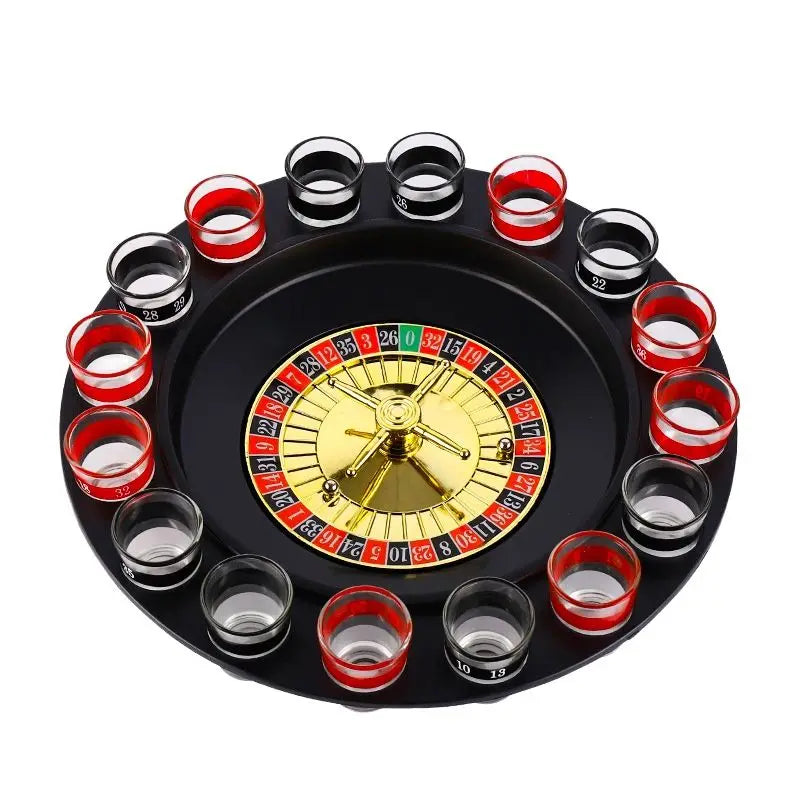 Shot Glass Drinking Roulette