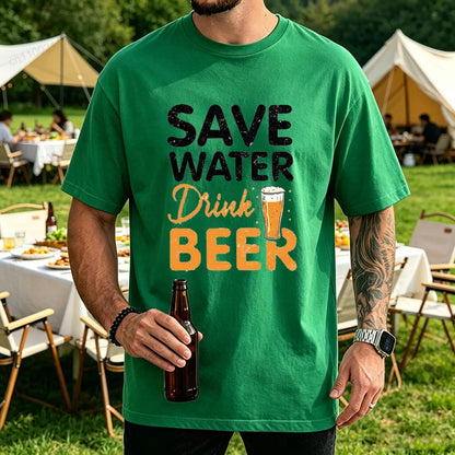 Drink Beer Men's T-Shirt