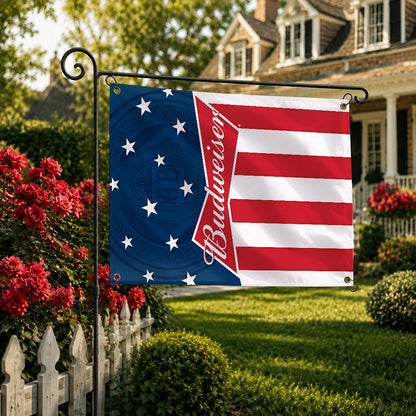 B-budweiserS Beer flag