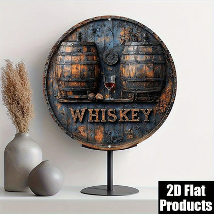 Retro Whisky Barrel Sign