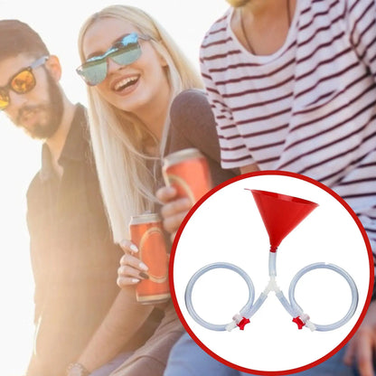 Single/Double Head Beer Funnel