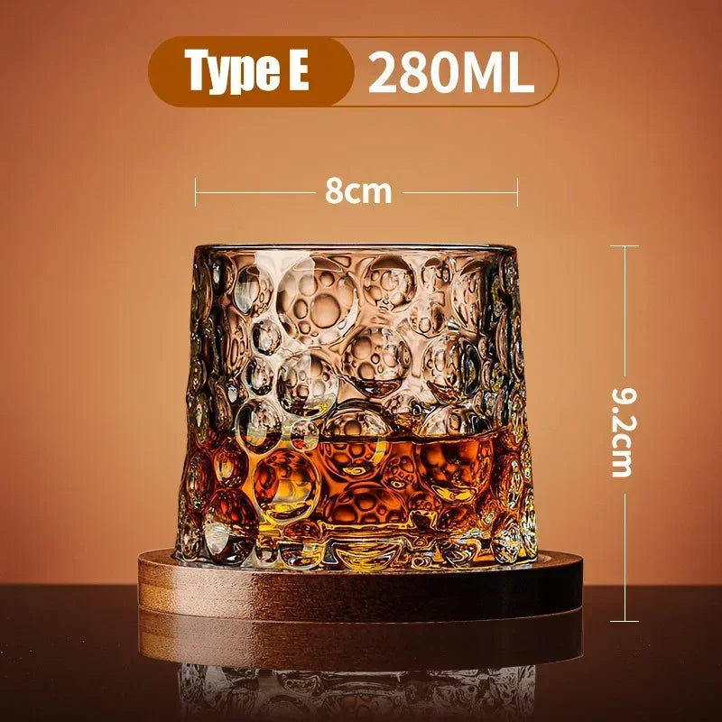 Whiskey Glass Crystal Classical Tumbler