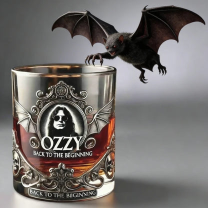 Ozzy Osbourne Rock Music Themed Whiskey Glass Barware Ideal Gift for Cocktail Lovers Fans' Choice for All Occasions