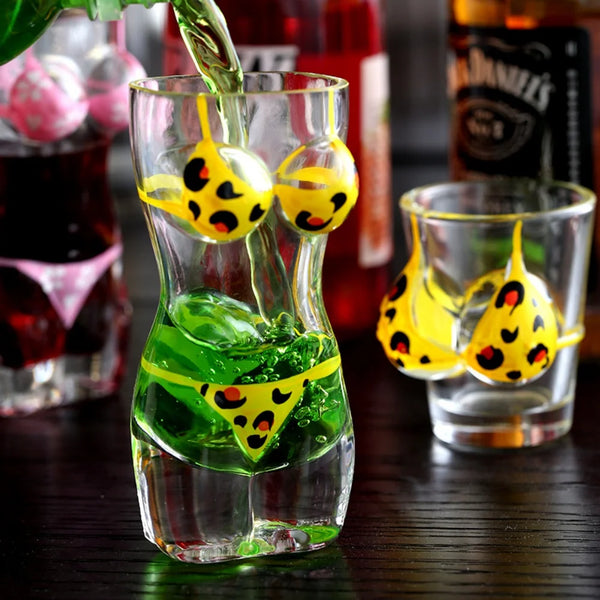 Bikini 3D Shot Glass