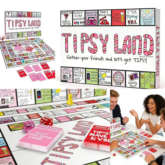 Land of Tipsy Board Game