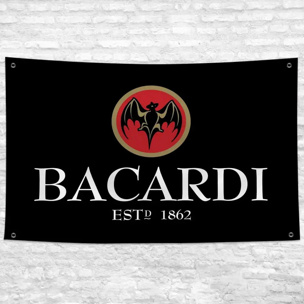 B-Bacardi Wine beer Flags